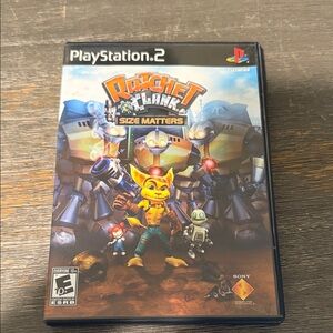 Sony PlayStation 2 Game with Blue and Yellow Cover